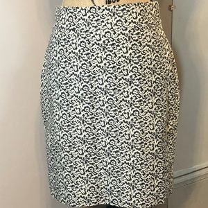 J Crew Cotton Stretch Pencil Skirt